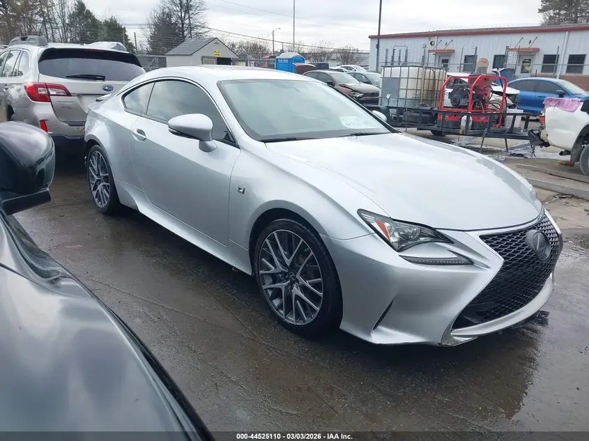 2017 LEXUS RC 200T Silver VIN: JTHHA5BC8H5005450