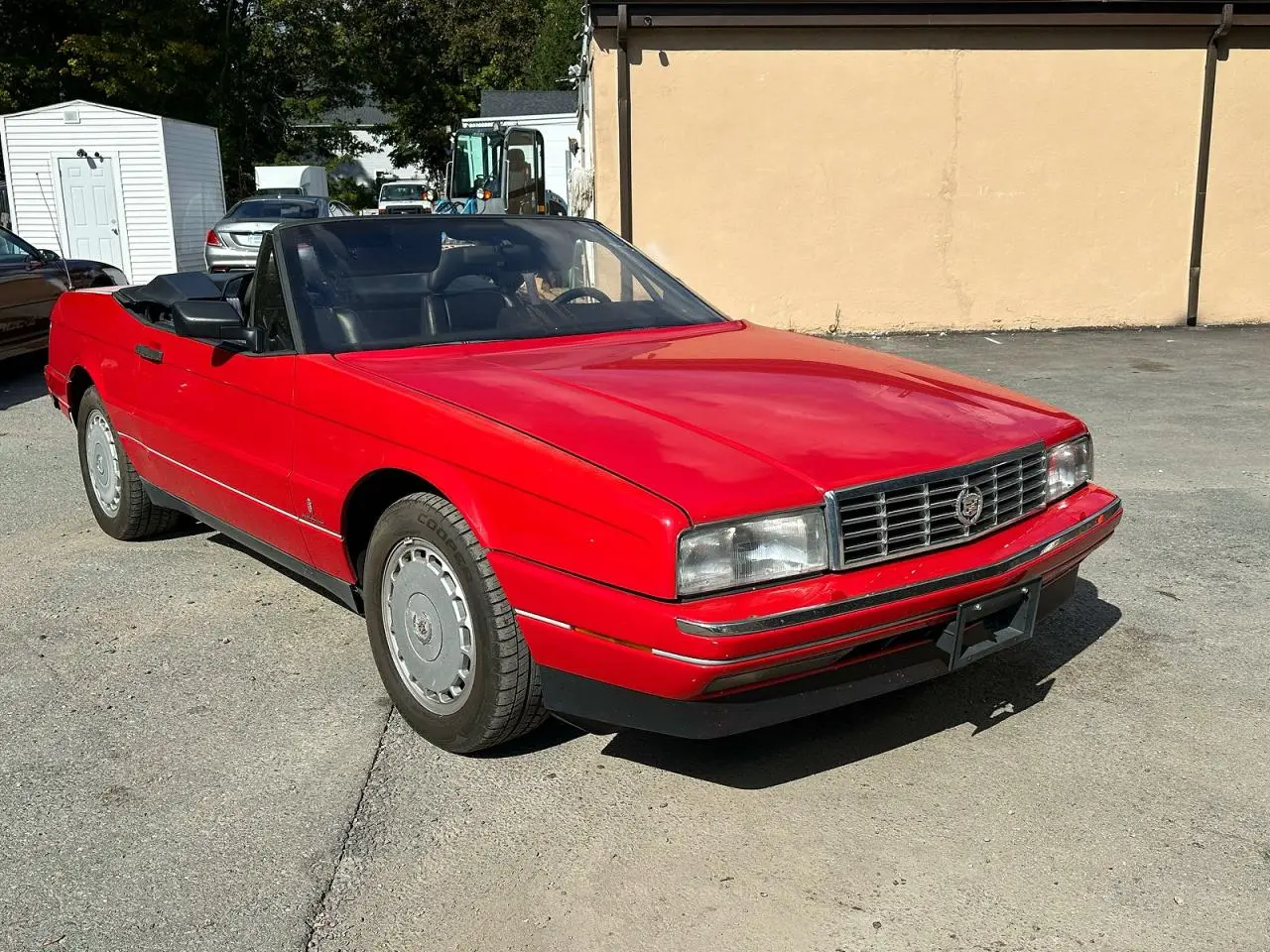 1989 CADILLAC ALL OTHER RED VIN: 1G6VR3189KU101196