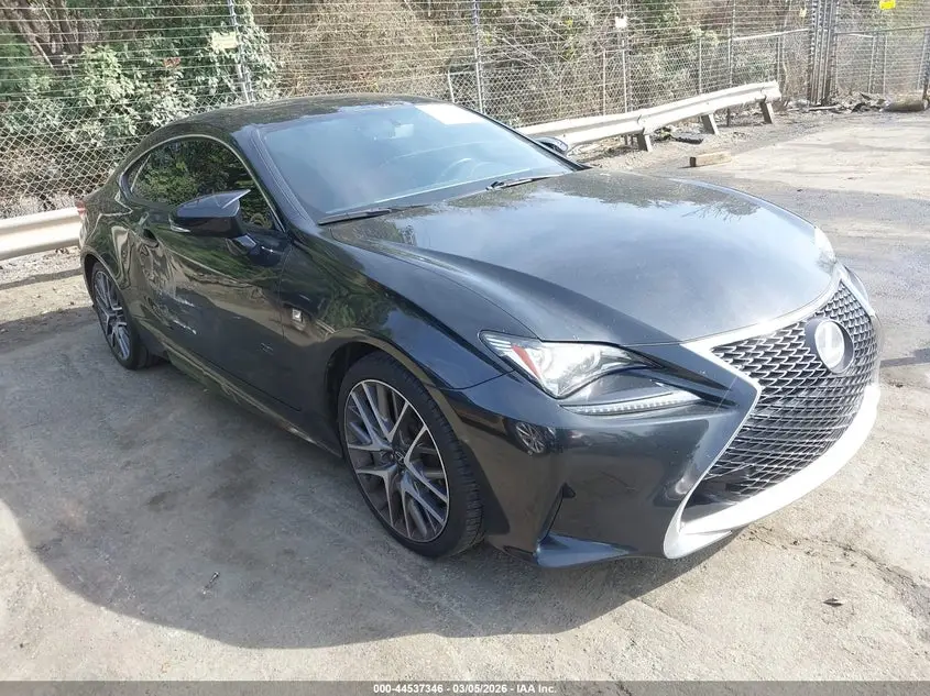 2017 LEXUS RC 200T Black VIN: JTHHA5BC2H5005752