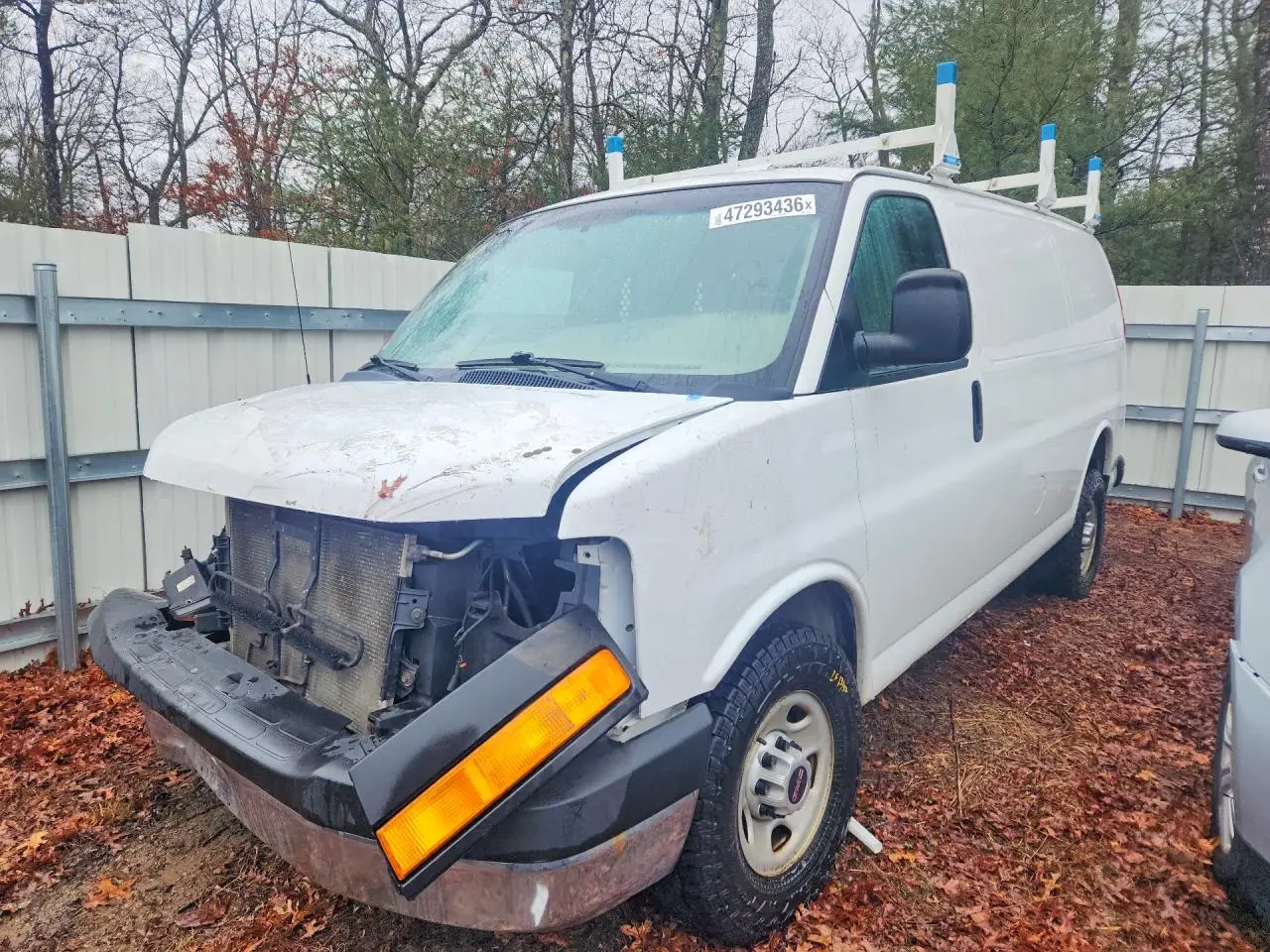 2017 GMC SAVANA WHITE VIN: 1GTW7AFFXH1126122