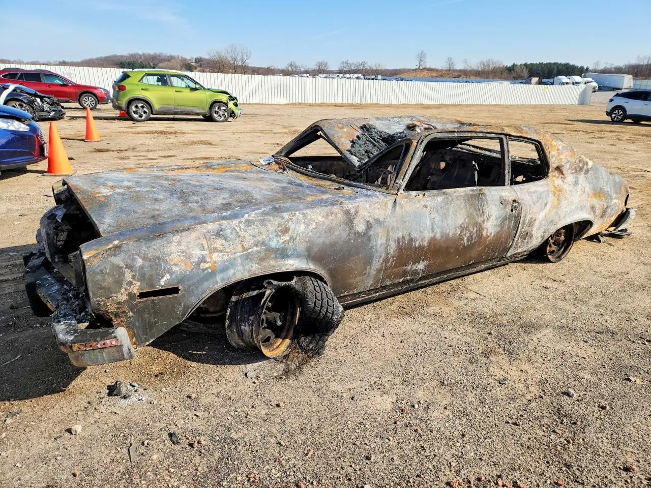 1974 OLDSMOBILE ALL OTHER BURN VIN: 12AA76096