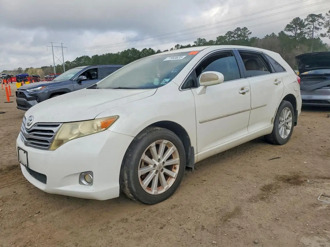 2011 TOYOTA VENZA WHITE VIN: 4T3ZA3BB6BU046788