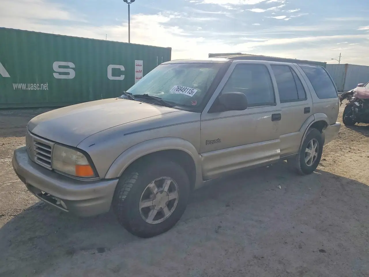 1999 OLDSMOBILE BRAVADA SILVER VIN: 1GHDT13W9X2706312