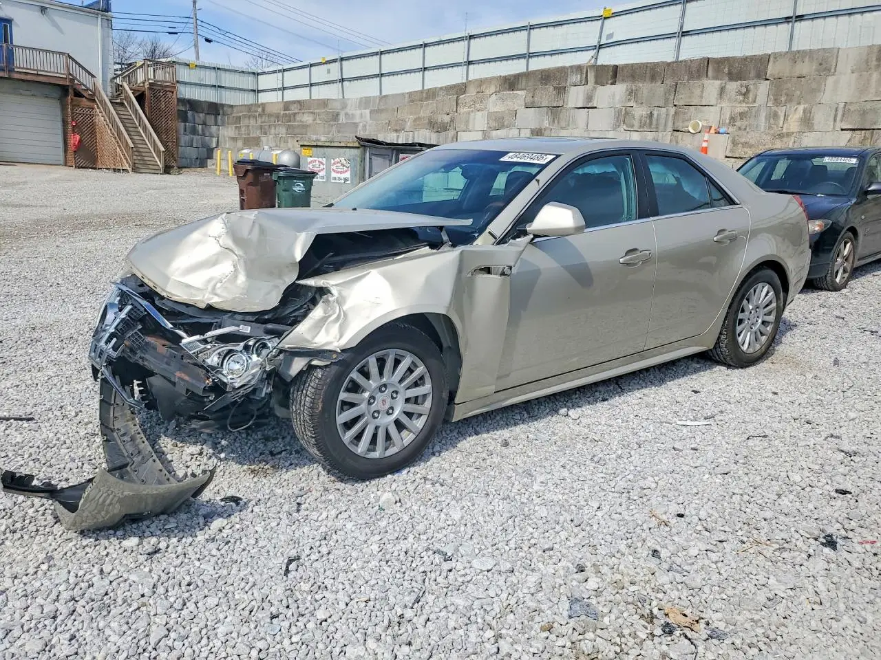 2013 CADILLAC CTS TAN VIN: 1G6DE5E58D0173097