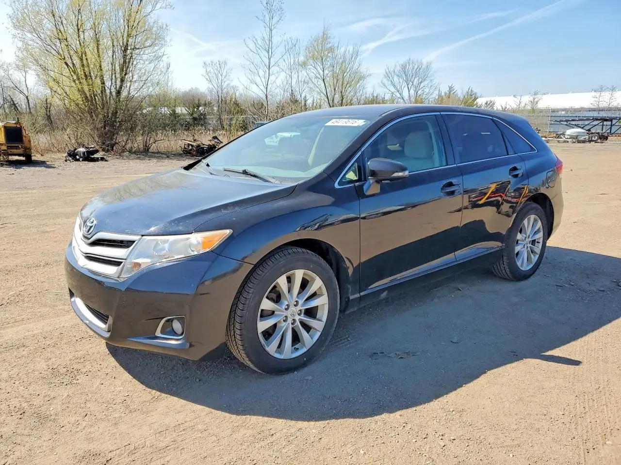 2013 TOYOTA VENZA BLACK VIN: 4T3BA3BB0DU042756