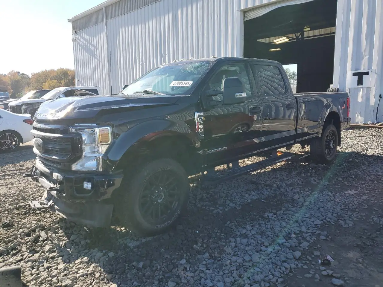 2022 FORD TRACTOR BLACK VIN: 1FT8W2BT8NEG28869