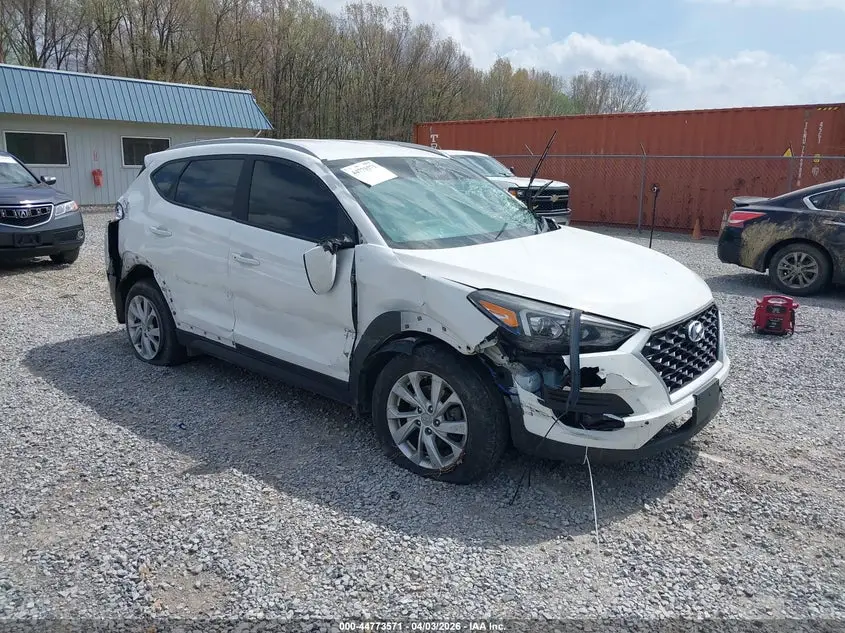 2020 HYUNDAI TUCSON White VIN: KM8J33A42LU157827