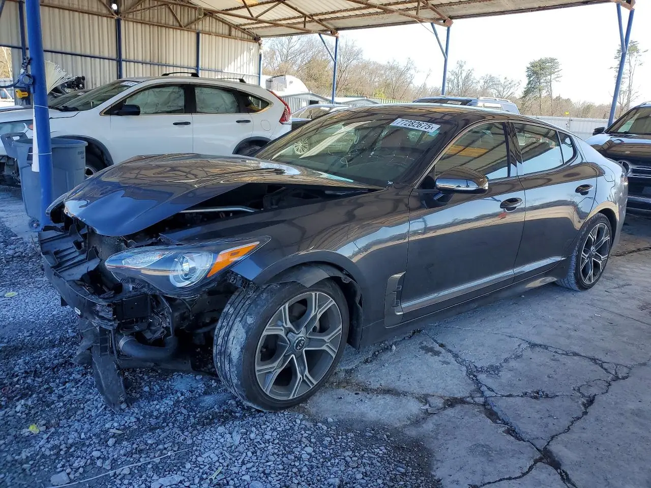2021 KIA STINGER BLACK VIN: KNAE15LA1M6089002