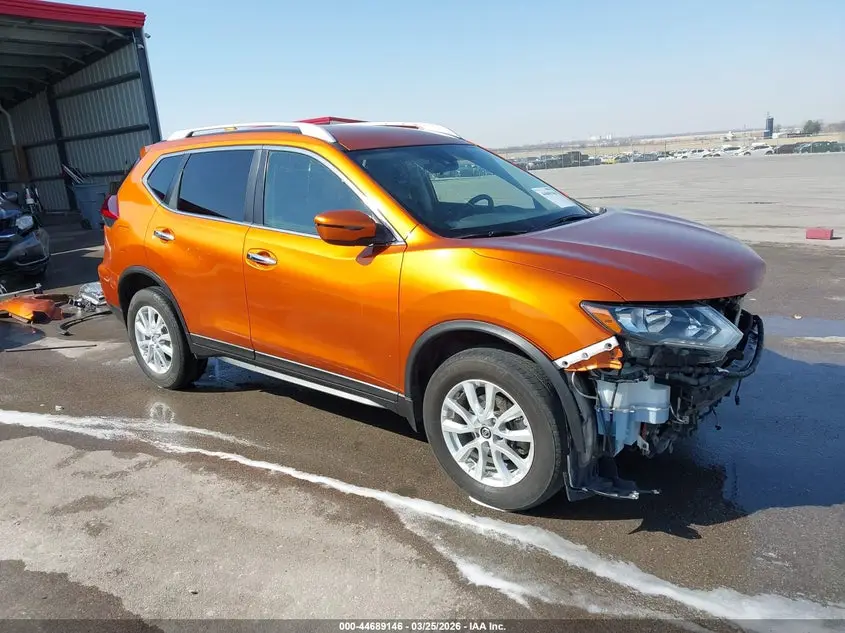 2020 NISSAN ROGUE Orange VIN: 5N1AT2MV7LC722903