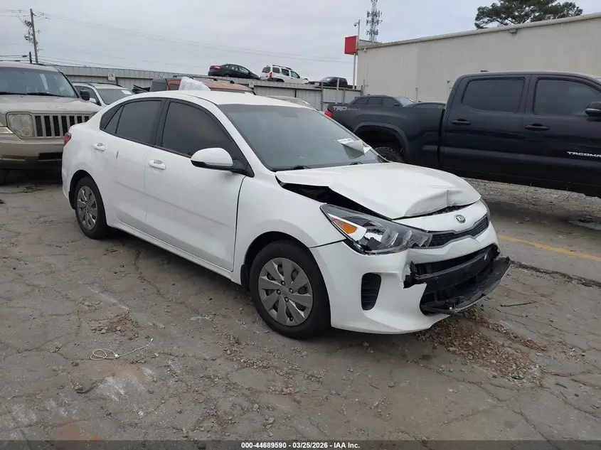 2020 KIA RIO White VIN: 3KPA24AD7LE256302