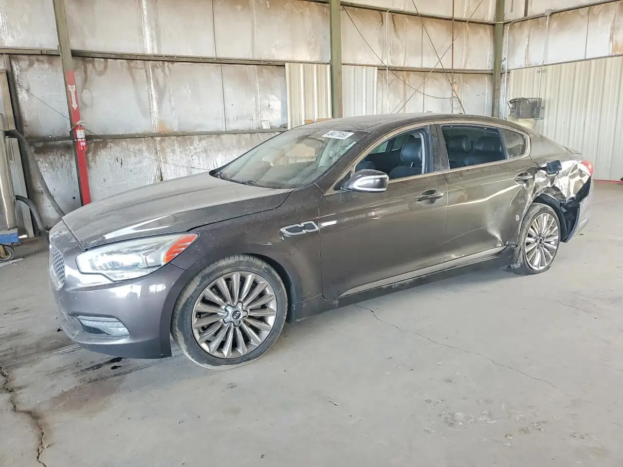 2015 KIA K900 BROWN VIN: KNALW4D40F6022194