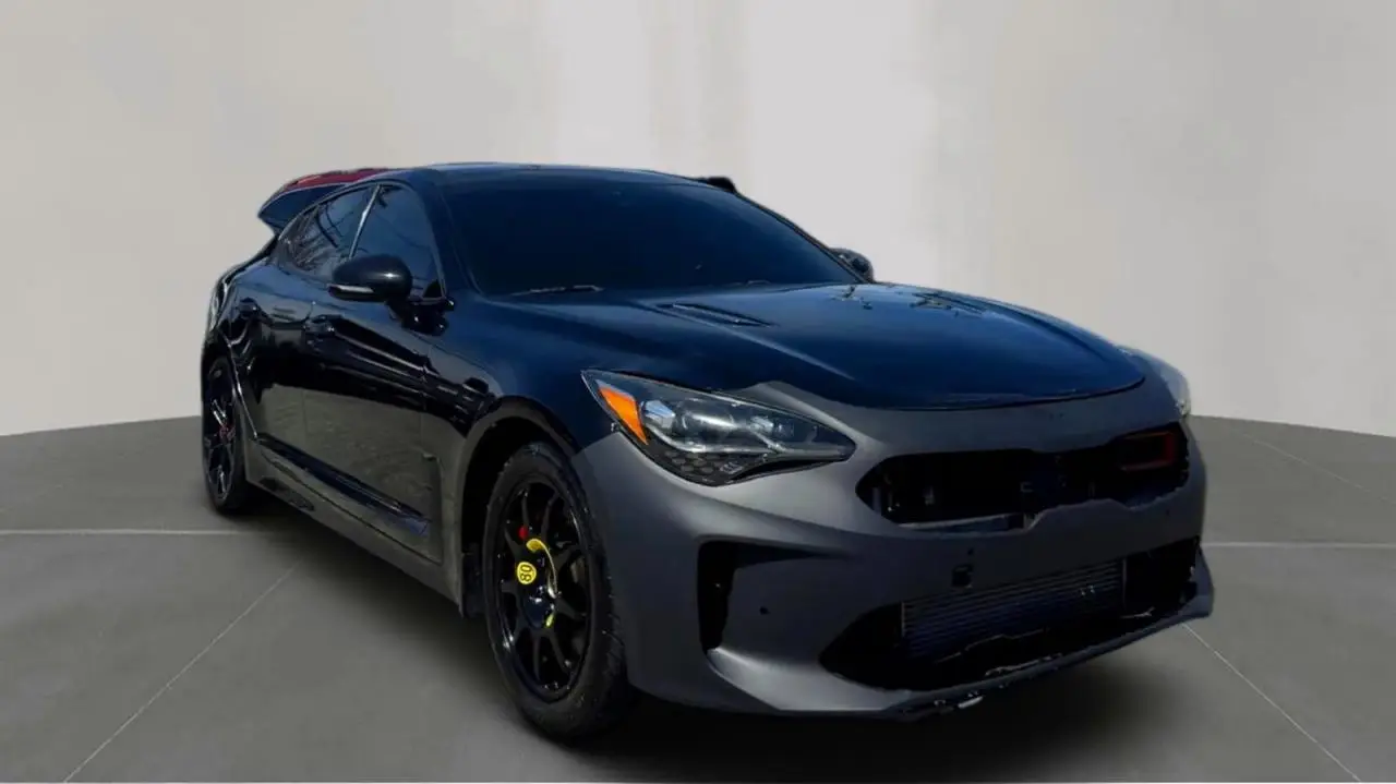 2019 KIA STINGER BLACK VIN: KNAE55LC9K6057823