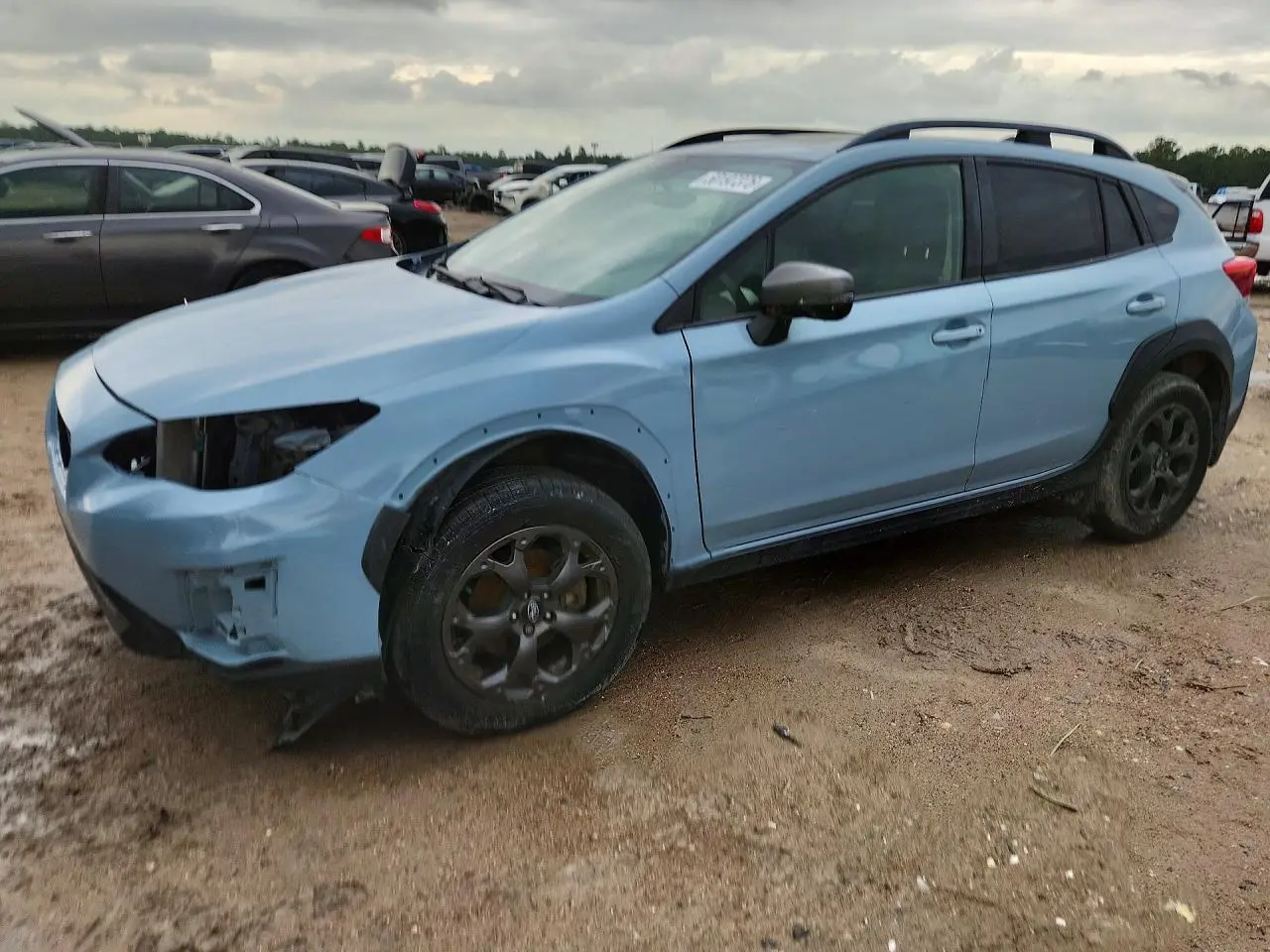 2021 SUBARU ALL OTHER BLUE VIN: JF2GTHSCXMH256828