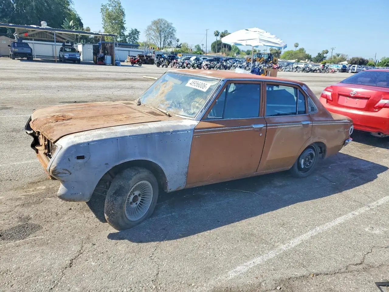 1971 TOYOTA CORONA BROWN VIN: RT620212575