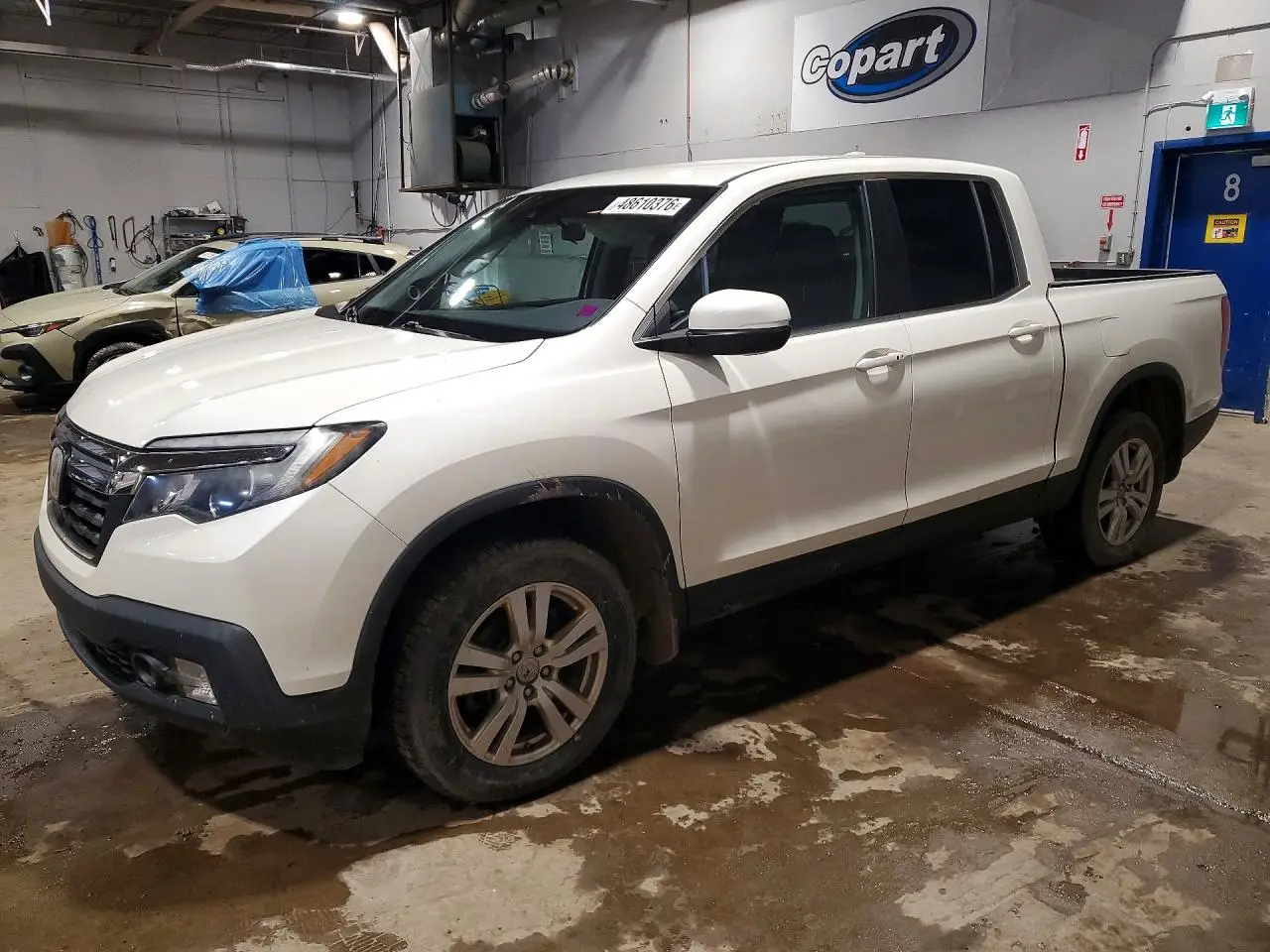 2017 HONDA RIDGELINE WHITE VIN: 5FPYK3F37HB506493