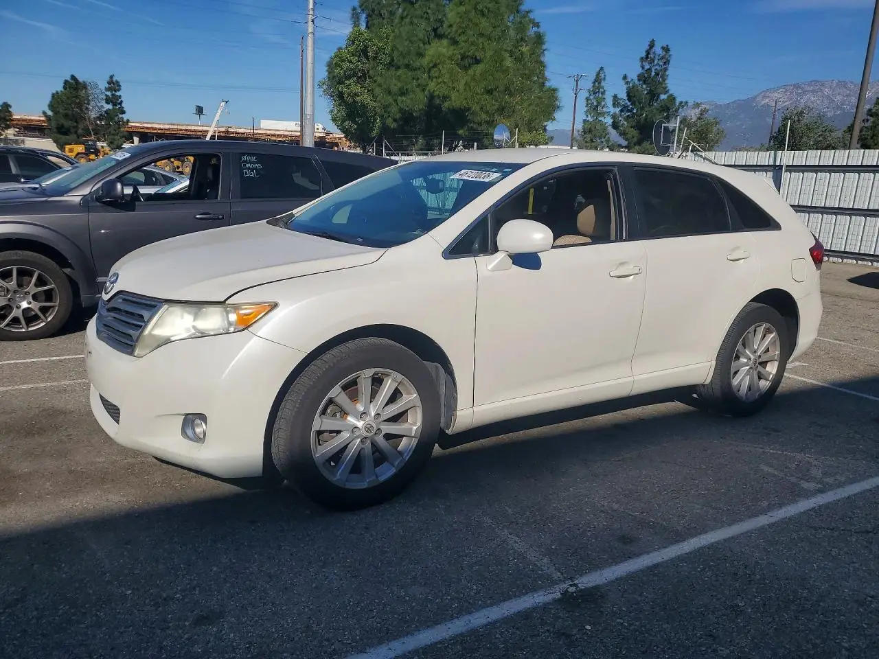 2012 TOYOTA VENZA WHITE VIN: 4T3ZA3BB8CU062976