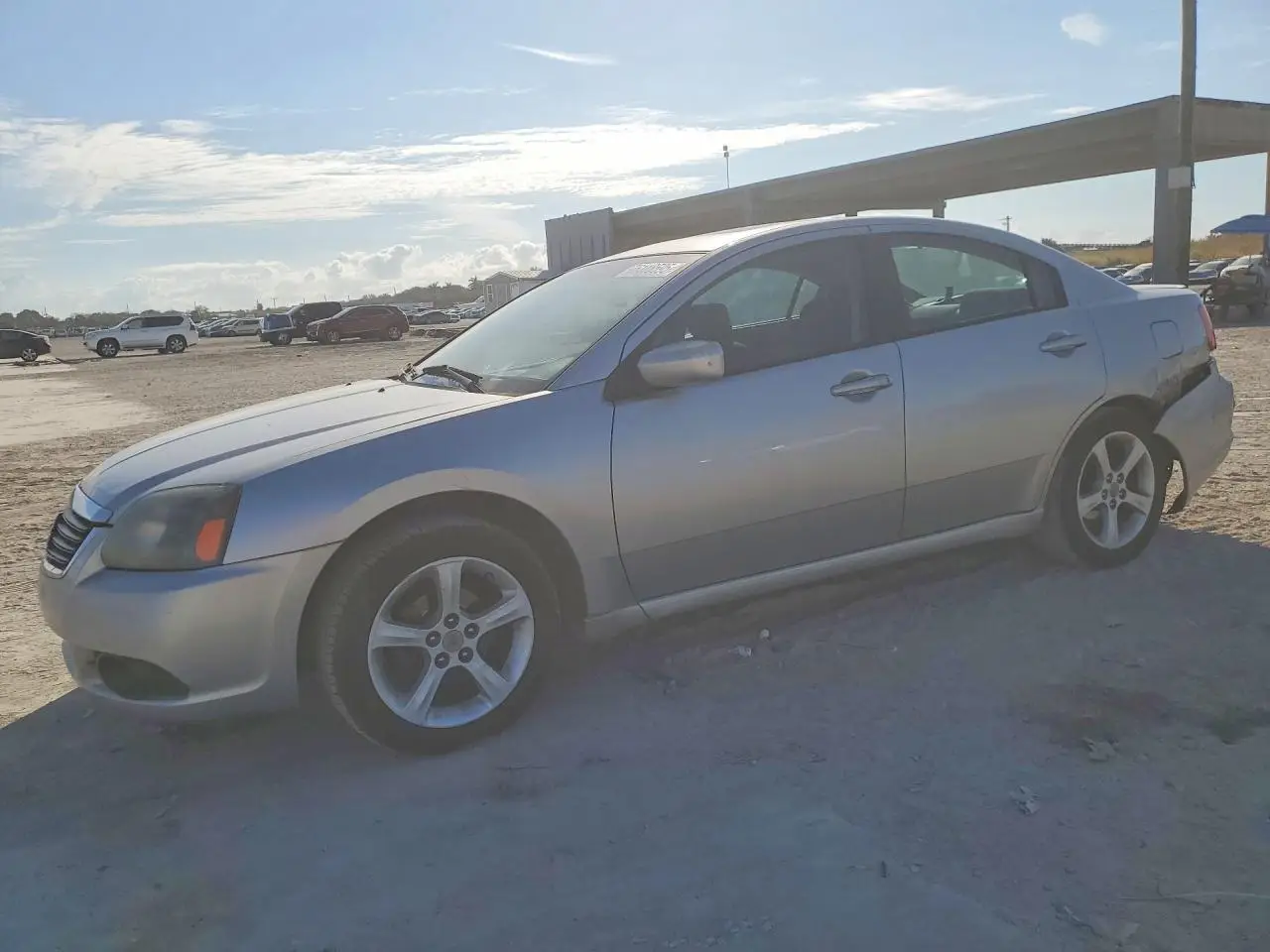 2009 MITSUBISHI GALANT SILVER VIN: 4A3AB36FX9E003576