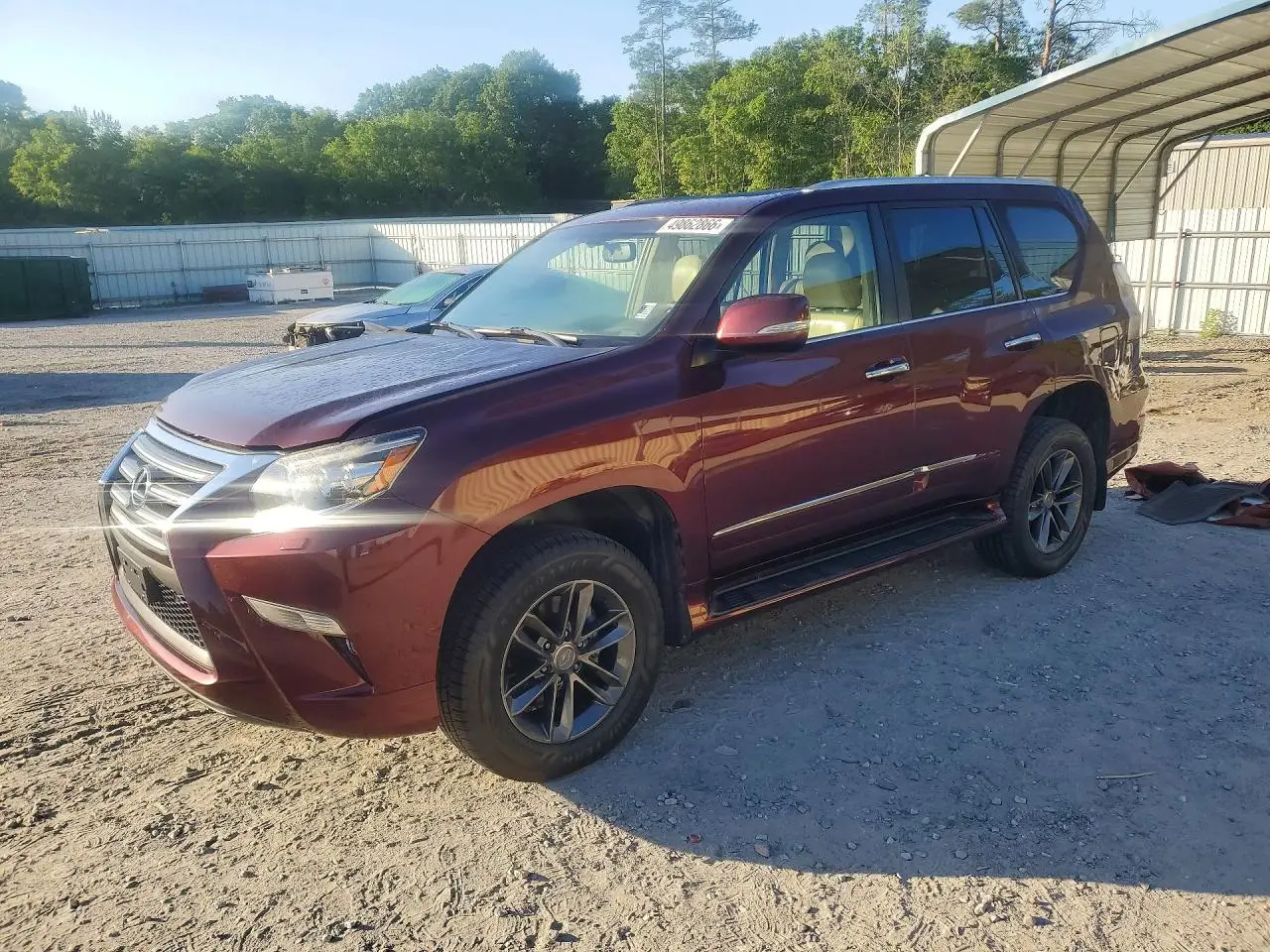 2015 LEXUS GX BURGUNDY VIN: JTJBM7FXXF5111979