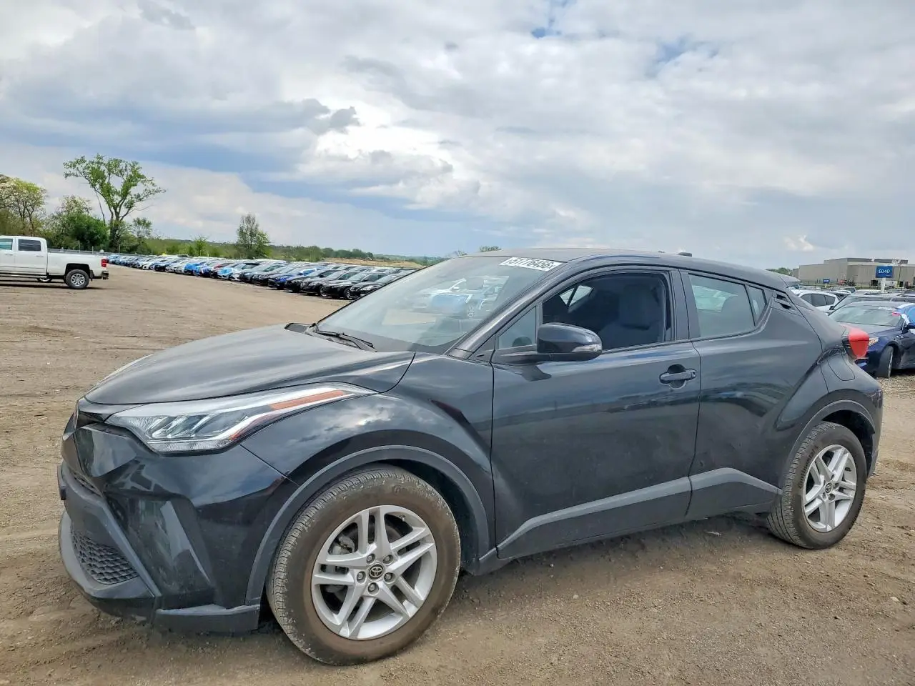 2020 TOYOTA C-HR BLACK VIN: NMTKHMBX8LR103007