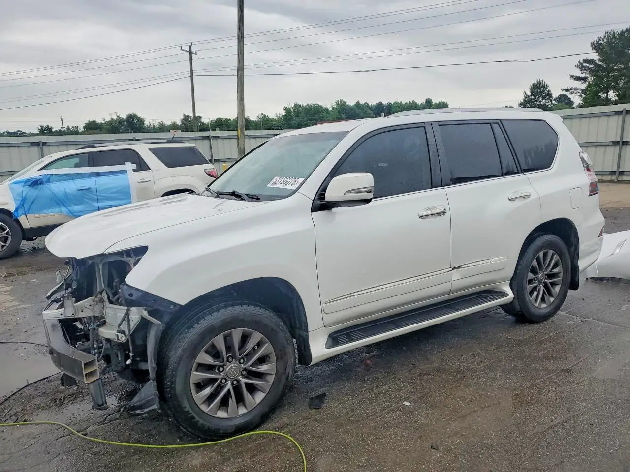 2016 LEXUS GX WHITE VIN: JTJJM7FX2G5132063