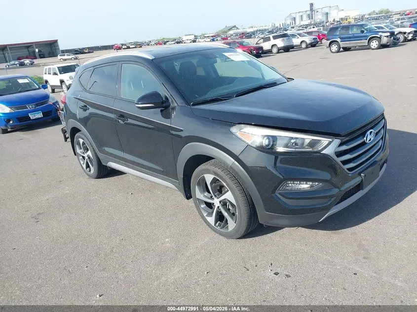 2017 HYUNDAI TUCSON Black VIN: KM8J3CA27HU297376