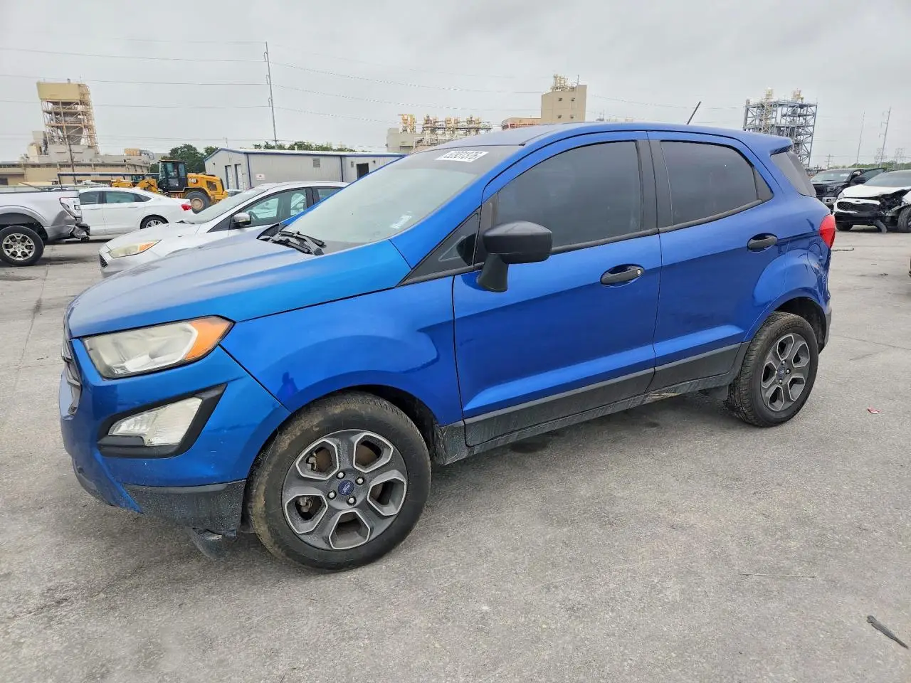 2018 FORD ECOSPORT BLUE VIN: MAJ3P1RE5JC224769
