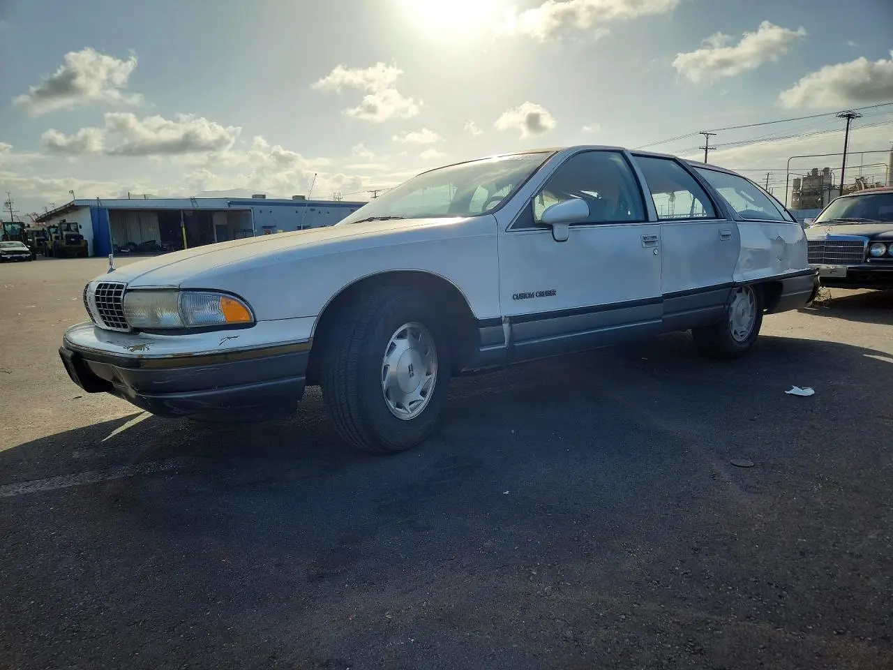 1991 OLDSMOBILE CRUISERWGN CREAM VIN: 1G3BP83E0MW303406