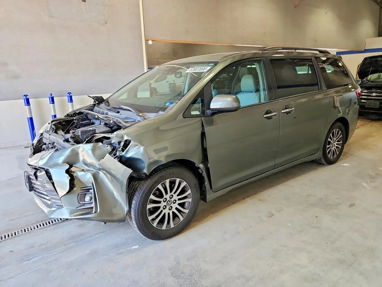 2020 TOYOTA SIENNA GRAY VIN: 5TDYZ3DCXLS026508