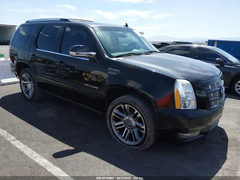 2012 CADILLAC ESCALADE Black VIN: 1GYS4CEF1CR251096