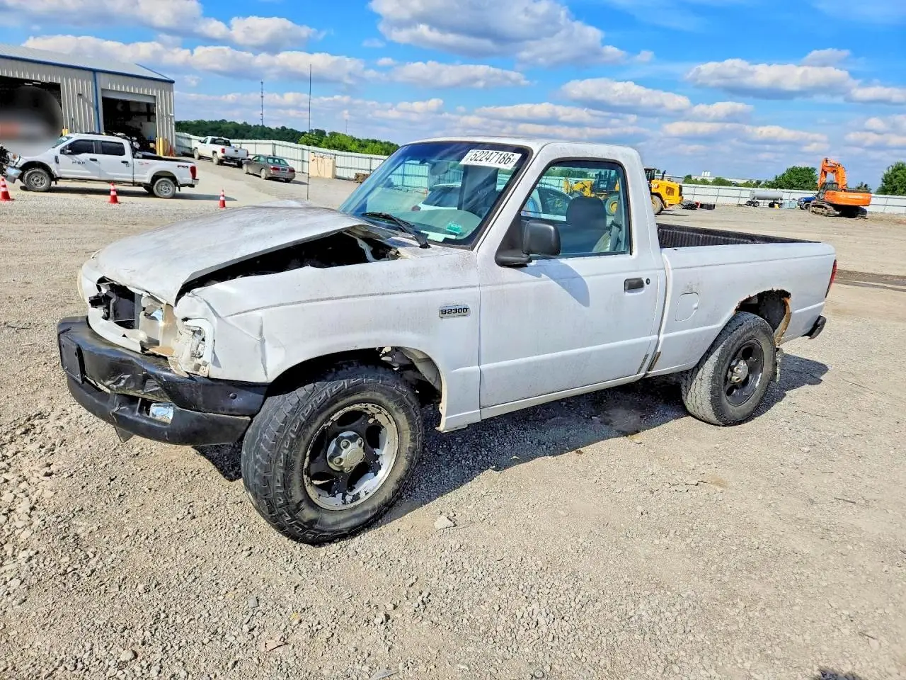1995 MAZDA B-SERIES WHITE VIN: 4F4CR12A0STM05489