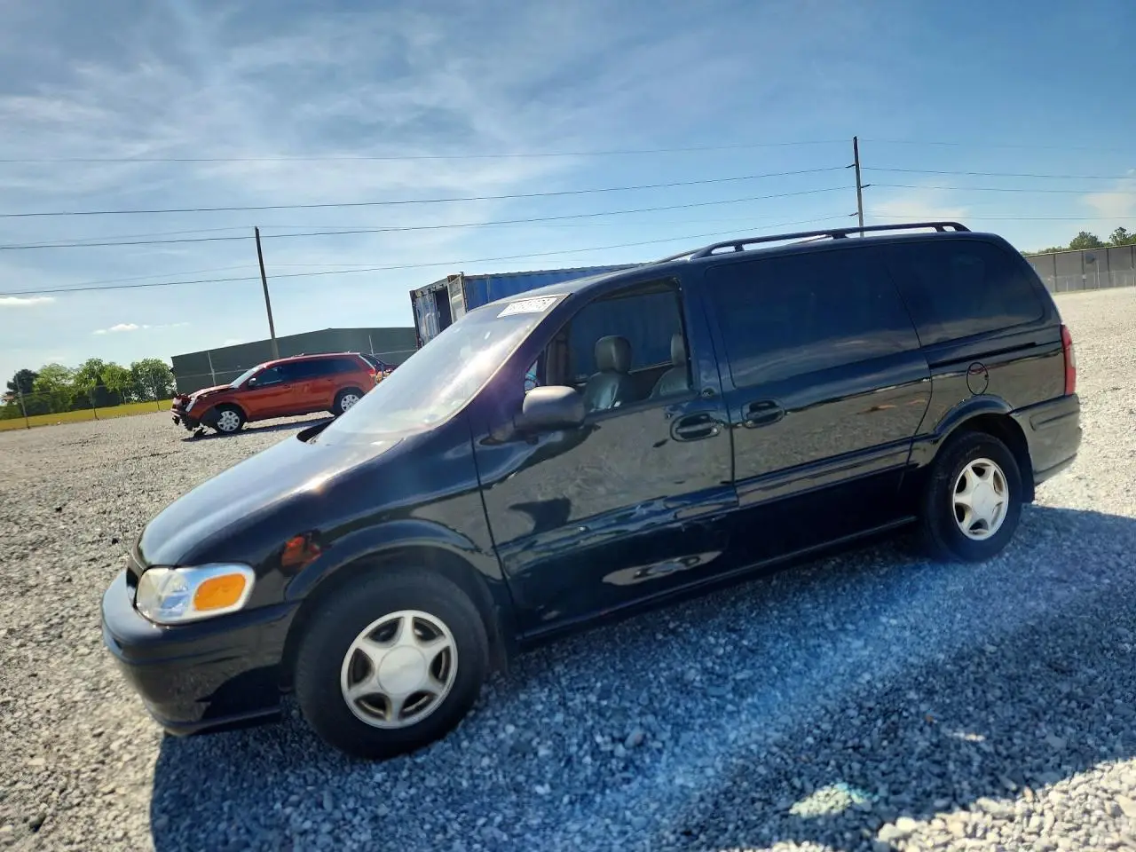 2000 OLDSMOBILE SILHOUETTE BLACK VIN: 1GHDX13EXYD102057