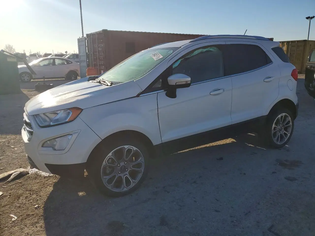 2021 FORD ECOSPORT WHITE VIN: MAJ6S3KL1MC441109
