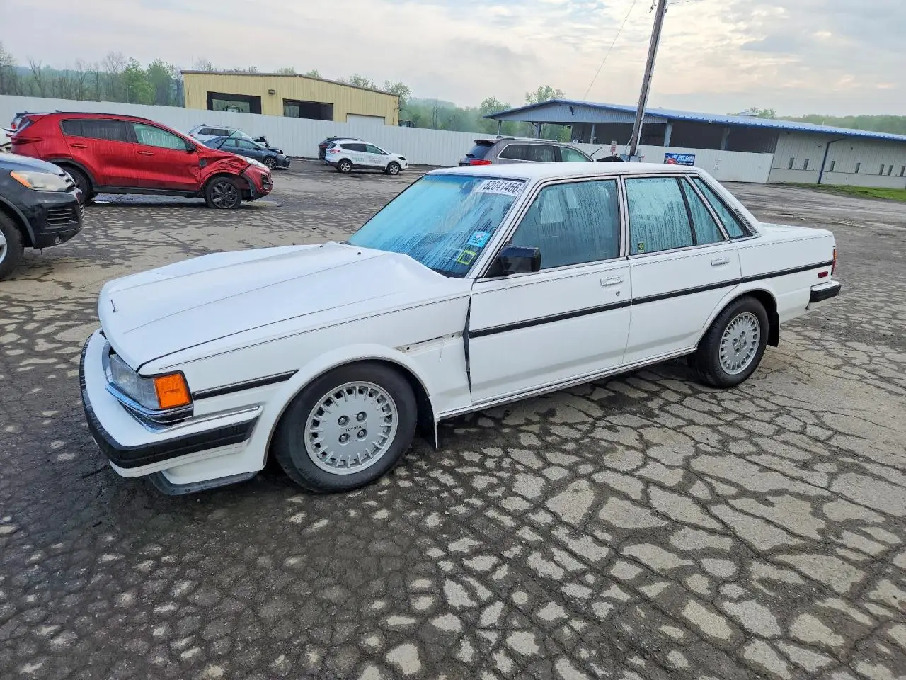 1986 TOYOTA CRESSIDA WHITE VIN: JT2MX73E4G0071539