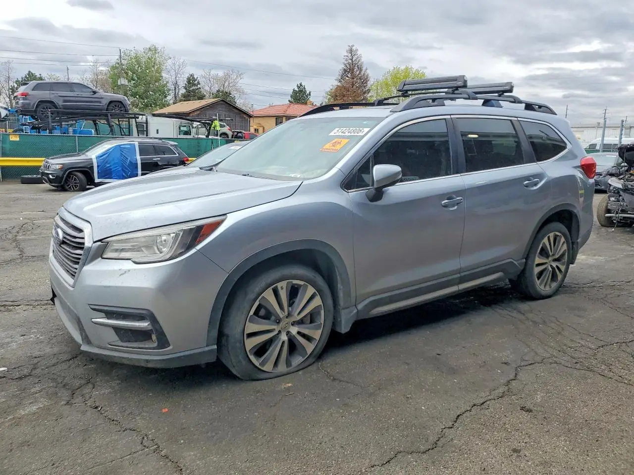 2019 SUBARU ASCENT BLUE VIN: 4S4WMAPD1K3446281