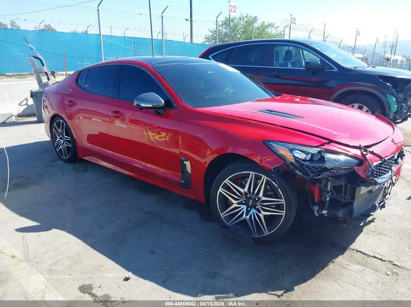 2023 KIA STINGER Red VIN: KNAE55LC7P6135104