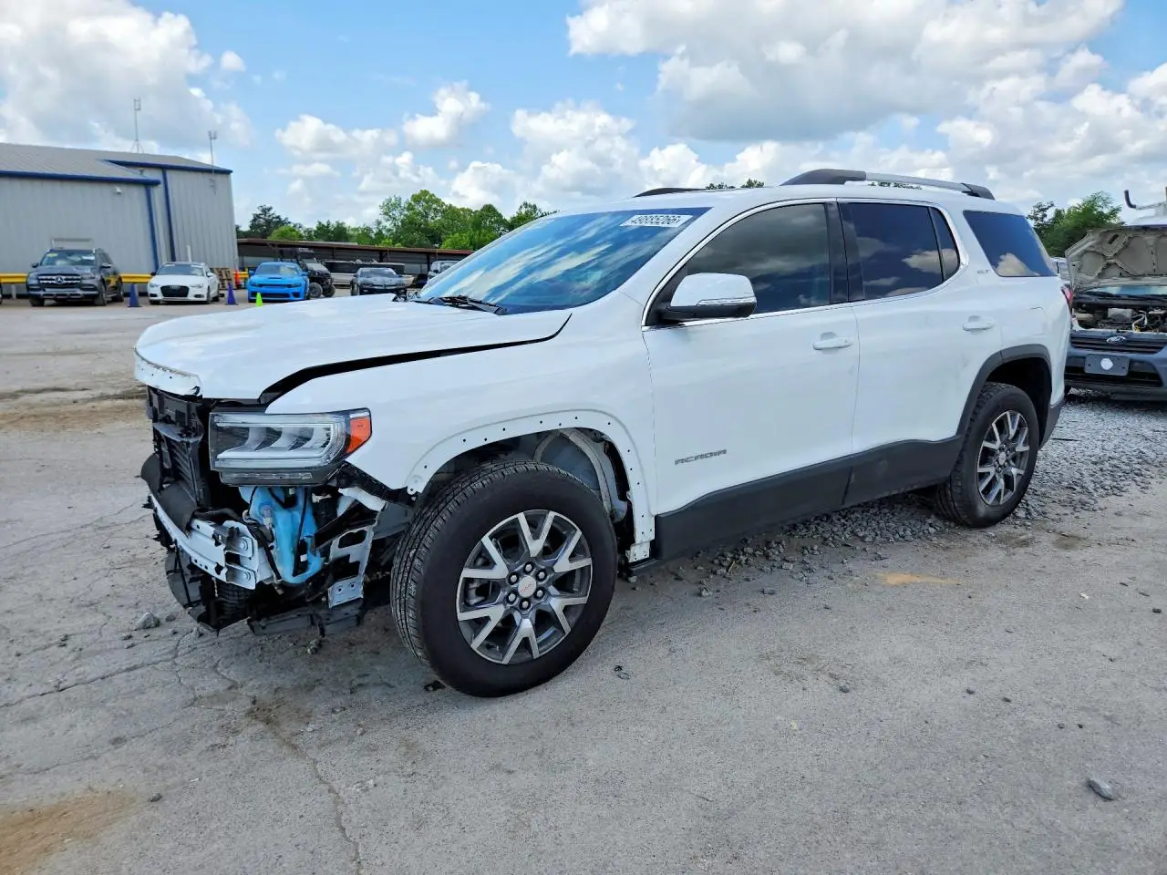 2022 GMC ACADIA WHITE VIN: 1GKKNML4XNZ174732