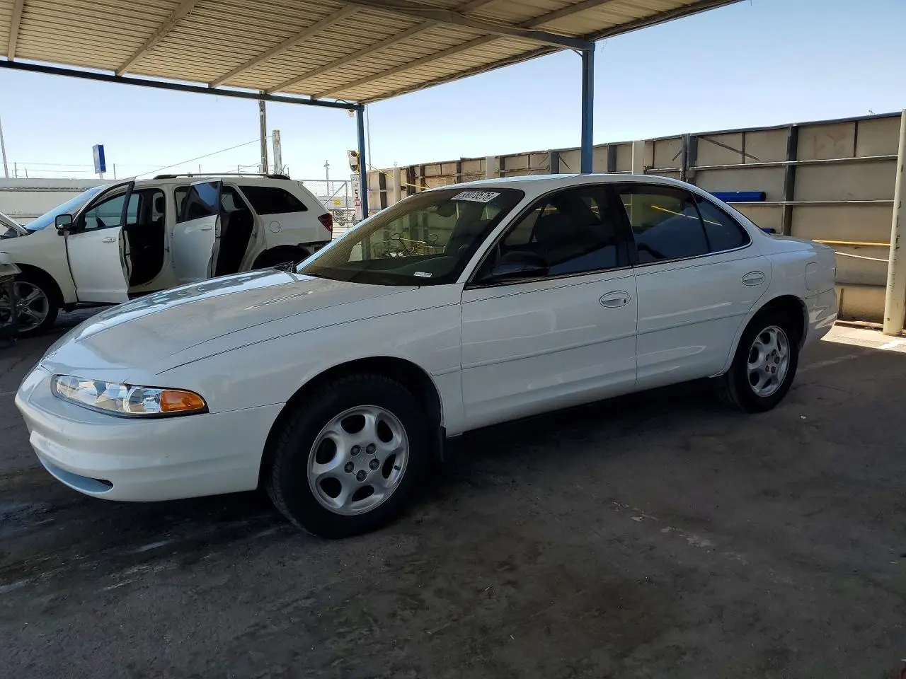 1999 OLDSMOBILE INTRIGUE WHITE VIN: 1G3WH52K6XF346351