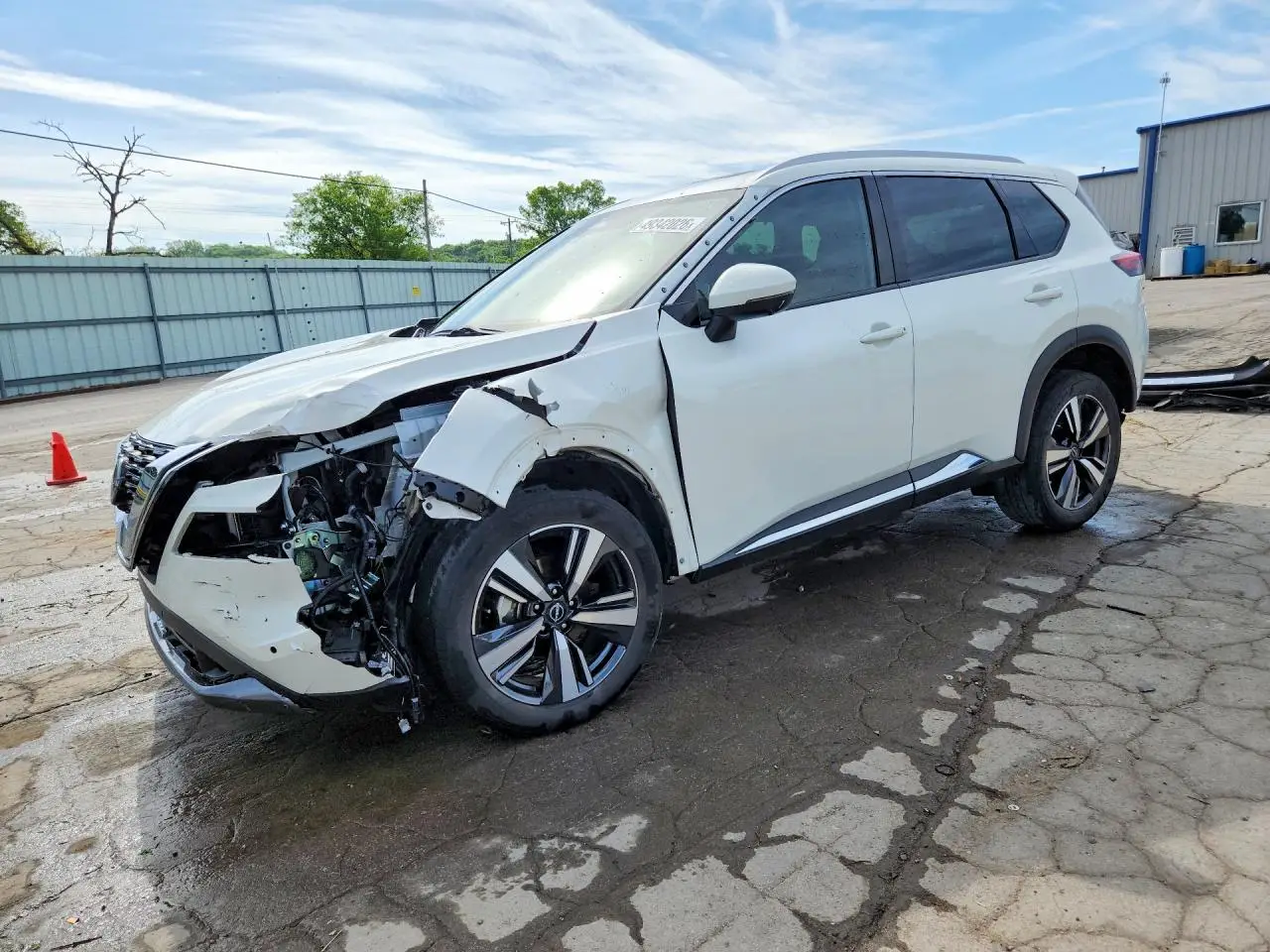2023 NISSAN ROGUE WHITE VIN: JN8BT3CA4PW410771