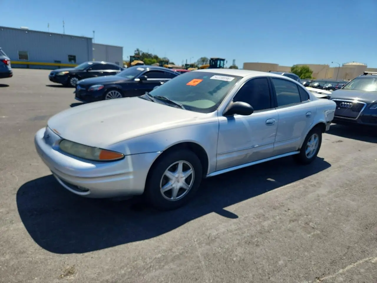 2003 OLDSMOBILE ALERO SILVER VIN: 1G3NL52F83C172548