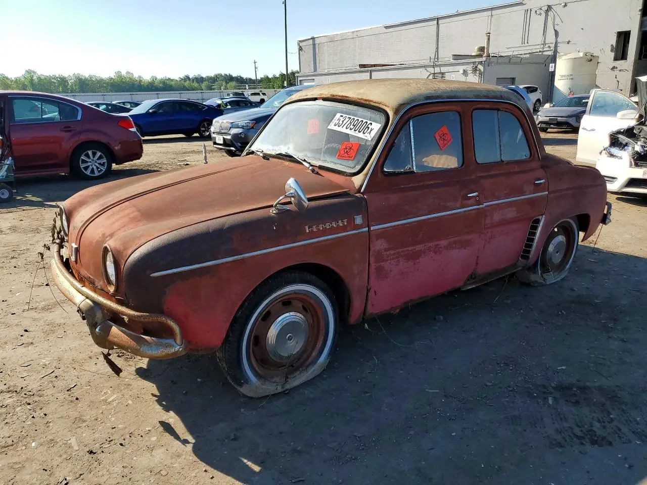 1962 RENAULT GTA RED VIN: 6857106