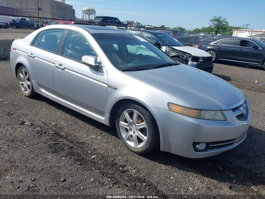 2008 ACURA TL Silver VIN: 19UUA66218A054988
