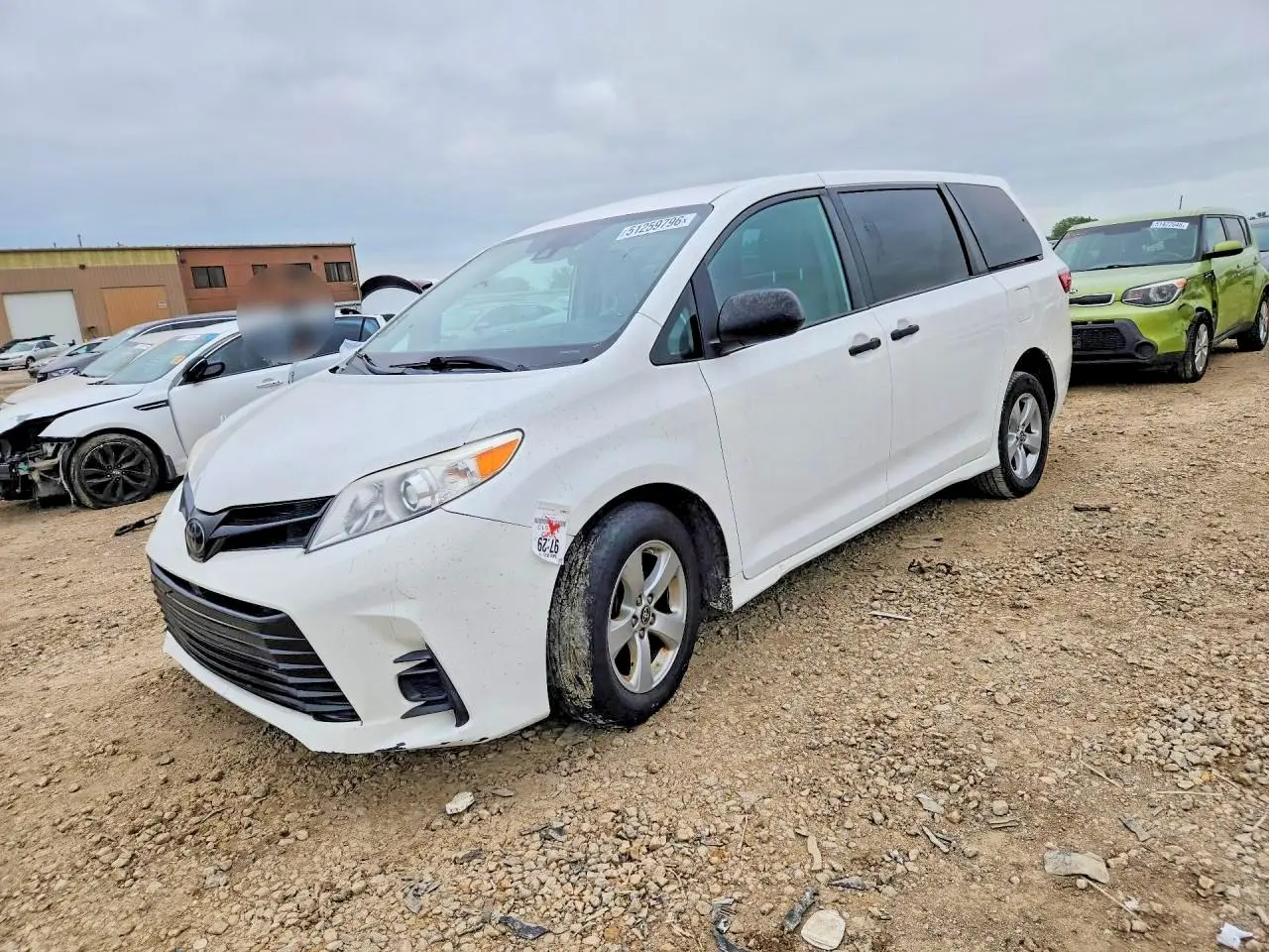 2020 TOYOTA SIENNA WHITE VIN: 5TDZZ3DC9LS065384
