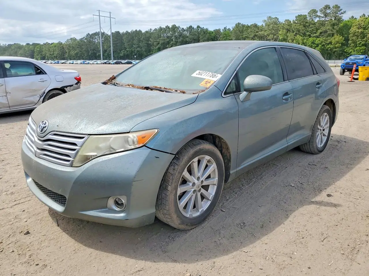 2010 TOYOTA VENZA WHITE VIN: 4T3ZA3BB4AU028210