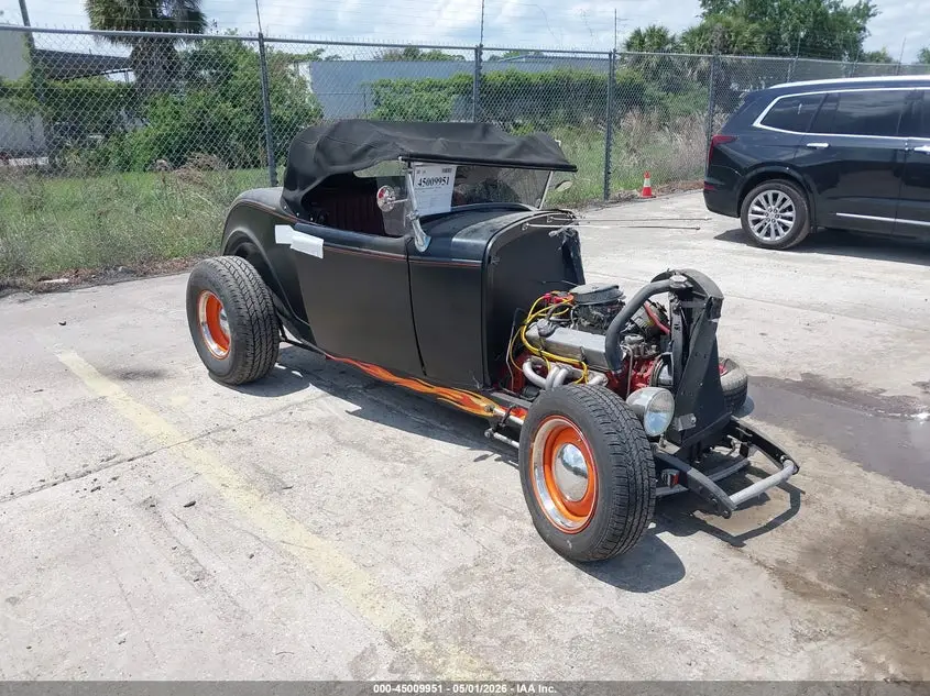 1932 FORD OTHER Black VIN: Z454937