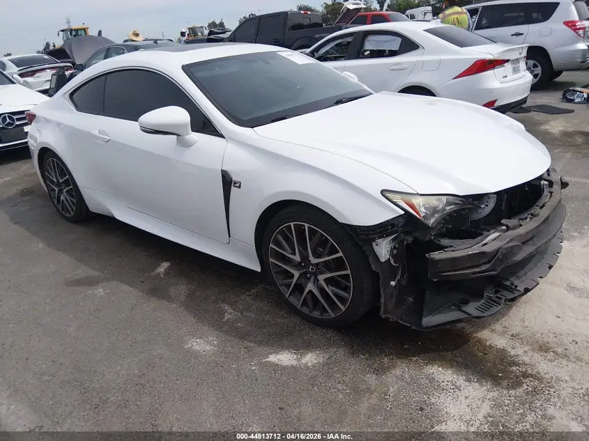 2016 LEXUS RC 200T White VIN: JTHHA5BCXG5003262