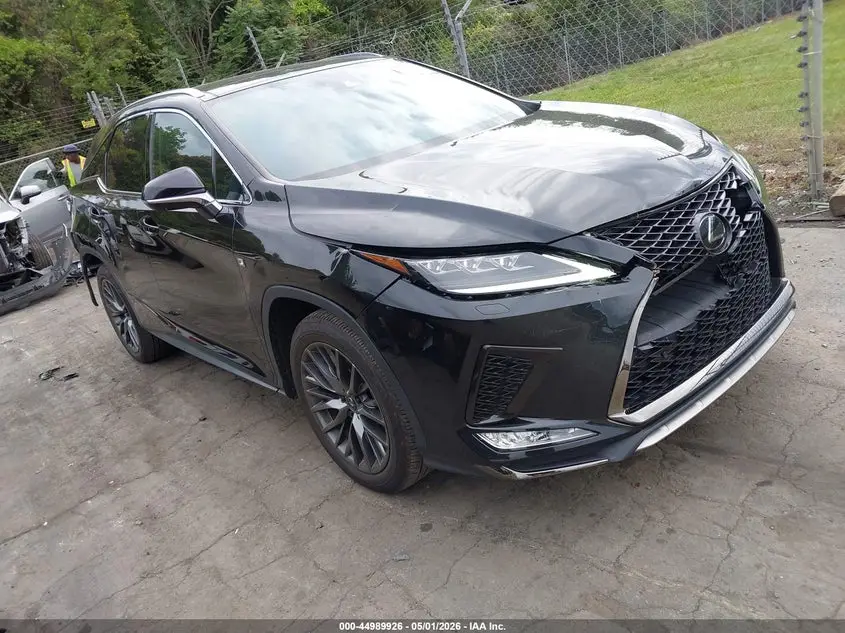 2022 LEXUS RX 350 Black VIN: 2T2YZMDAXNC350697