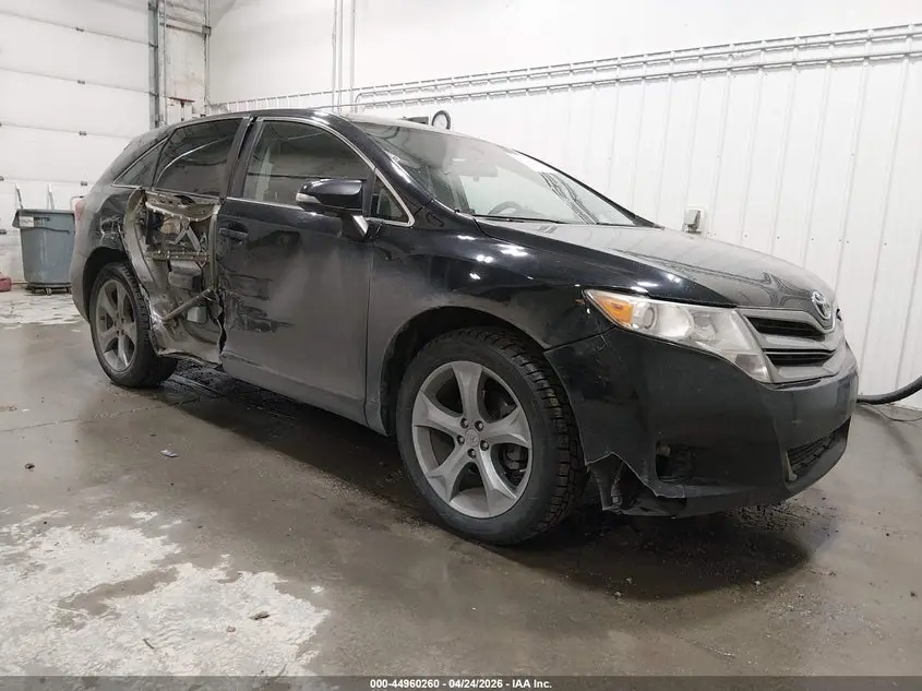 2013 TOYOTA VENZA Black VIN: 4T3BK3BB2DU093365