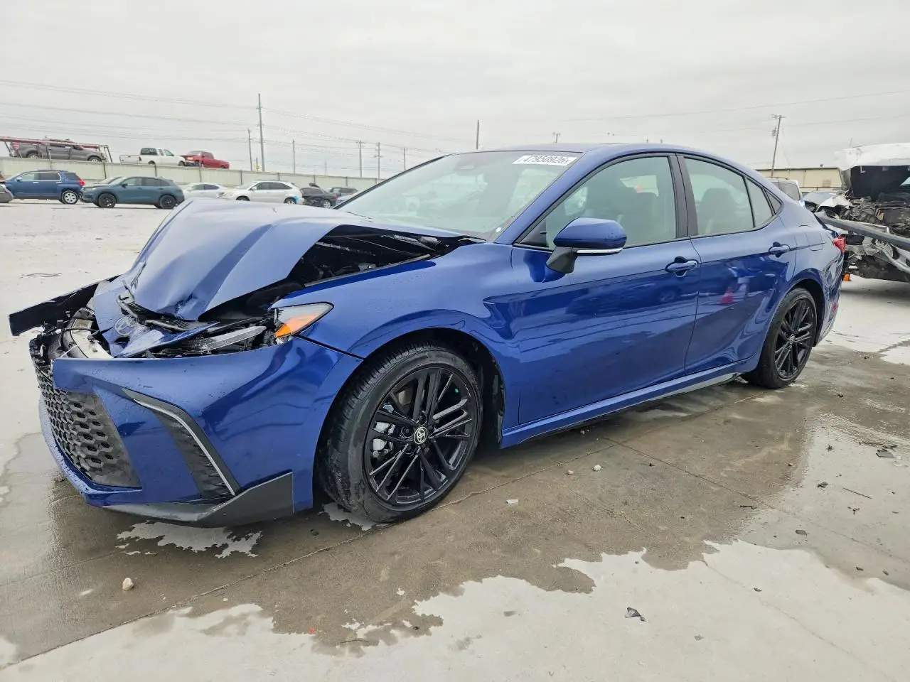 2025 TOYOTA CAMRY BLUE VIN: 4T1DAACK4SU132431