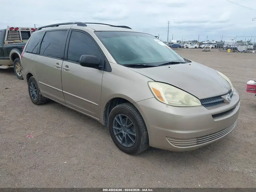 2004 TOYOTA SIENNA Brown VIN: 5TDZA23C04S093417