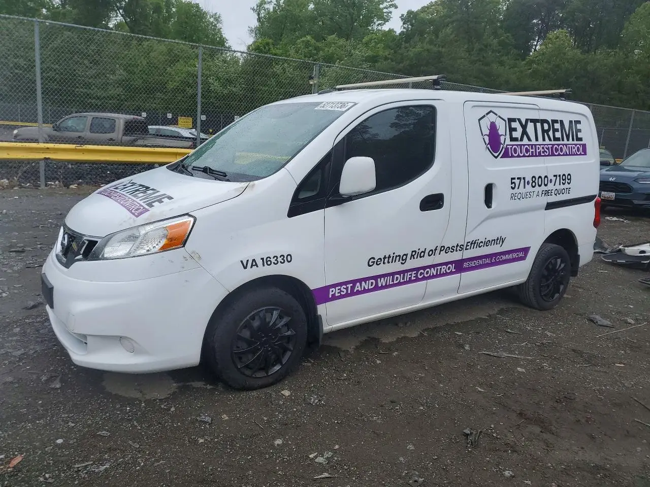 2017 NISSAN NV WHITE VIN: 3N6CM0KN7HK705597